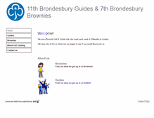 Tablet Screenshot of 11thbrondesburyguides-7thbrondesburybrownies.btik.com