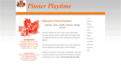 Desktop Screenshot of pinnerplaytime.btik.com