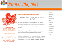 Tablet Screenshot of pinnerplaytime.btik.com