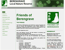 Tablet Screenshot of friendsofberengrave.btik.com