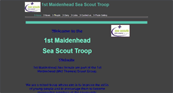 Desktop Screenshot of 1stmaidenheadseascouttroop.btik.com