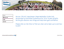 Tablet Screenshot of 17thnemanchesterguides.btik.com