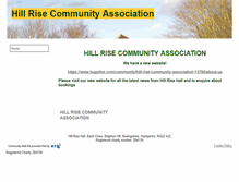 Tablet Screenshot of hillrisehall.btik.com