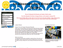 Tablet Screenshot of 1st-ap-brownies.btik.com