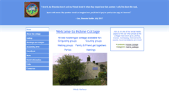 Desktop Screenshot of holmecottage.btik.com