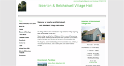 Desktop Screenshot of ibbertonvillagehall.btik.com