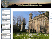 Tablet Screenshot of berwickparishchurch.btik.com