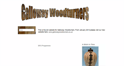 Desktop Screenshot of gallowaywoodturners.btik.com
