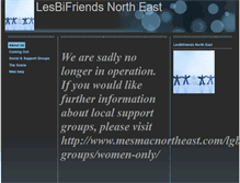Tablet Screenshot of lesbifriendsne.btik.com