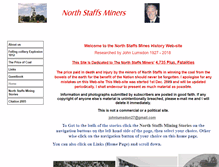 Tablet Screenshot of northstaffsminers.btik.com