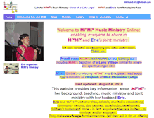 Tablet Screenshot of mimimusicministry.btik.com