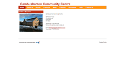 Desktop Screenshot of cambusbarroncommunitycentre.btik.com