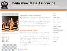 Tablet Screenshot of derbyshirechess.btik.com