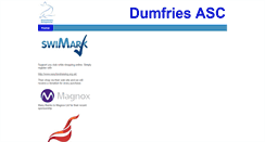 Desktop Screenshot of dumfriesdolphins.btik.com