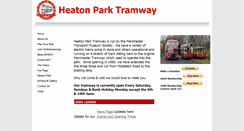 Desktop Screenshot of heatonparktramway.btik.com