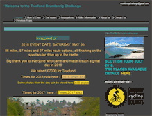 Tablet Screenshot of drumlanrigchallenge.btik.com