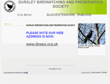 Tablet Screenshot of dursleybirdwatchers.btik.com