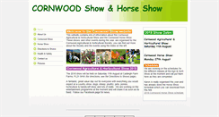 Desktop Screenshot of cornwoodshow.btik.com